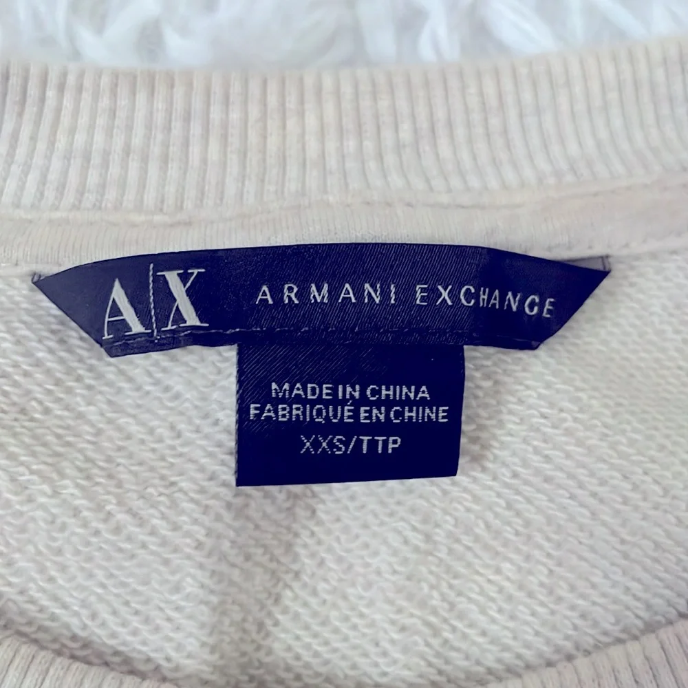 Armani Exchange Velvet Letter Sweater - Picture 3 of 4